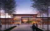 我院一期擴(kuò)建項(xiàng)目大學(xué)生活動(dòng)中心、2棟學(xué)生公寓樓建設(shè)完成主體封頂