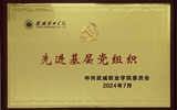 喜報！學院黨總支獲2024年武威職業(yè)學院“先進基層黨組織”榮譽稱號