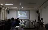 行政第二黨支部組織觀看“以折達公路問題為案例”警示片，努力推進作風建設年教育活動